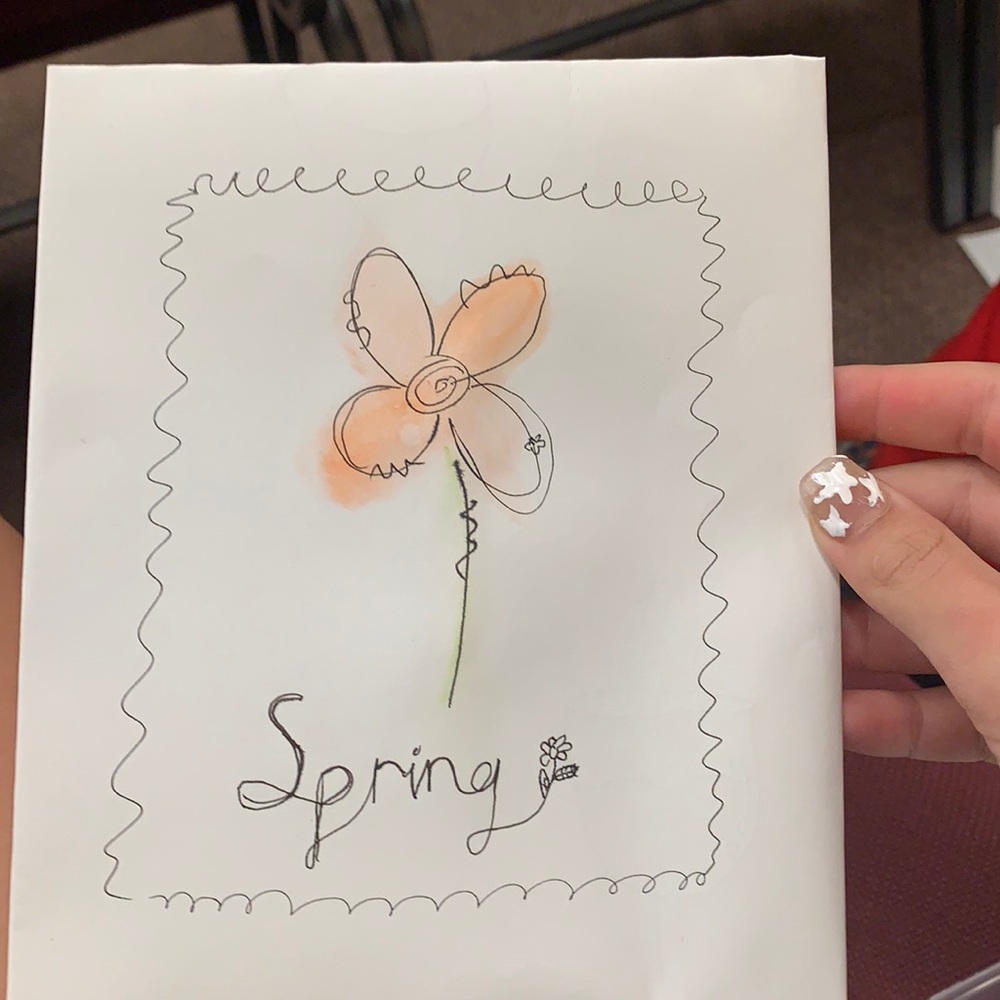 Paper drawing